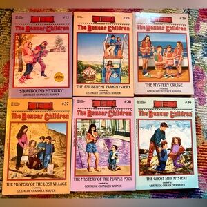 The Boxcar Children 90’s Book Set w/ one 1968 Edition